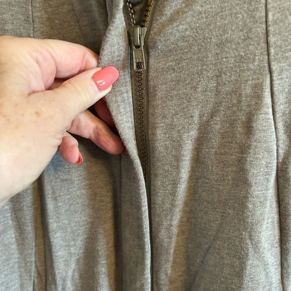 CAbi Tan Knit Topper
